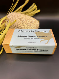 Bush Mint and Rosemary Botanical Shower Steamers (Breathe Easy)