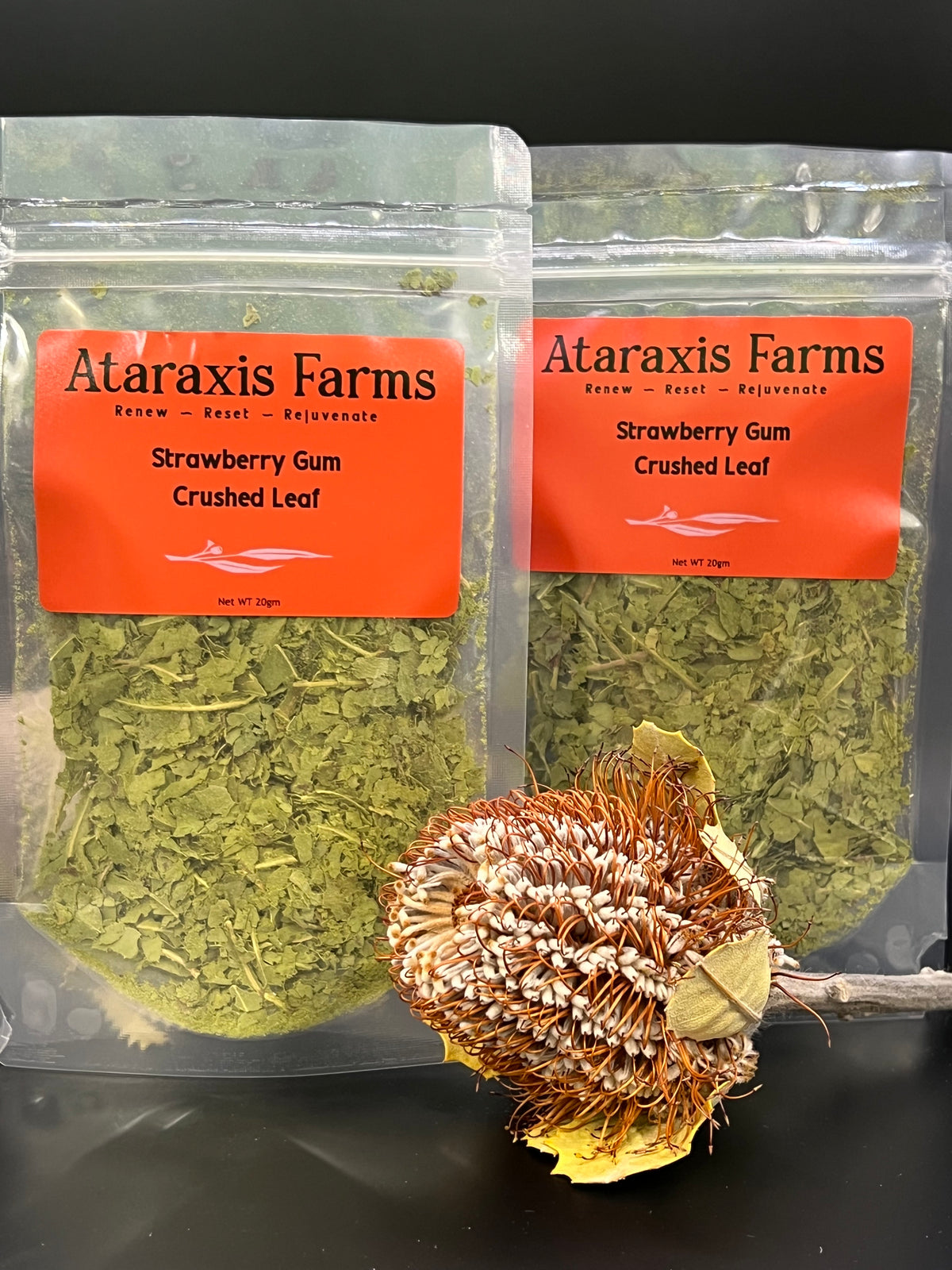 Strawberry Gum Crushed Leaf