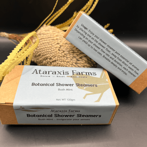 Ataraxis Farms Bush Mint Botanical Shower Steamers