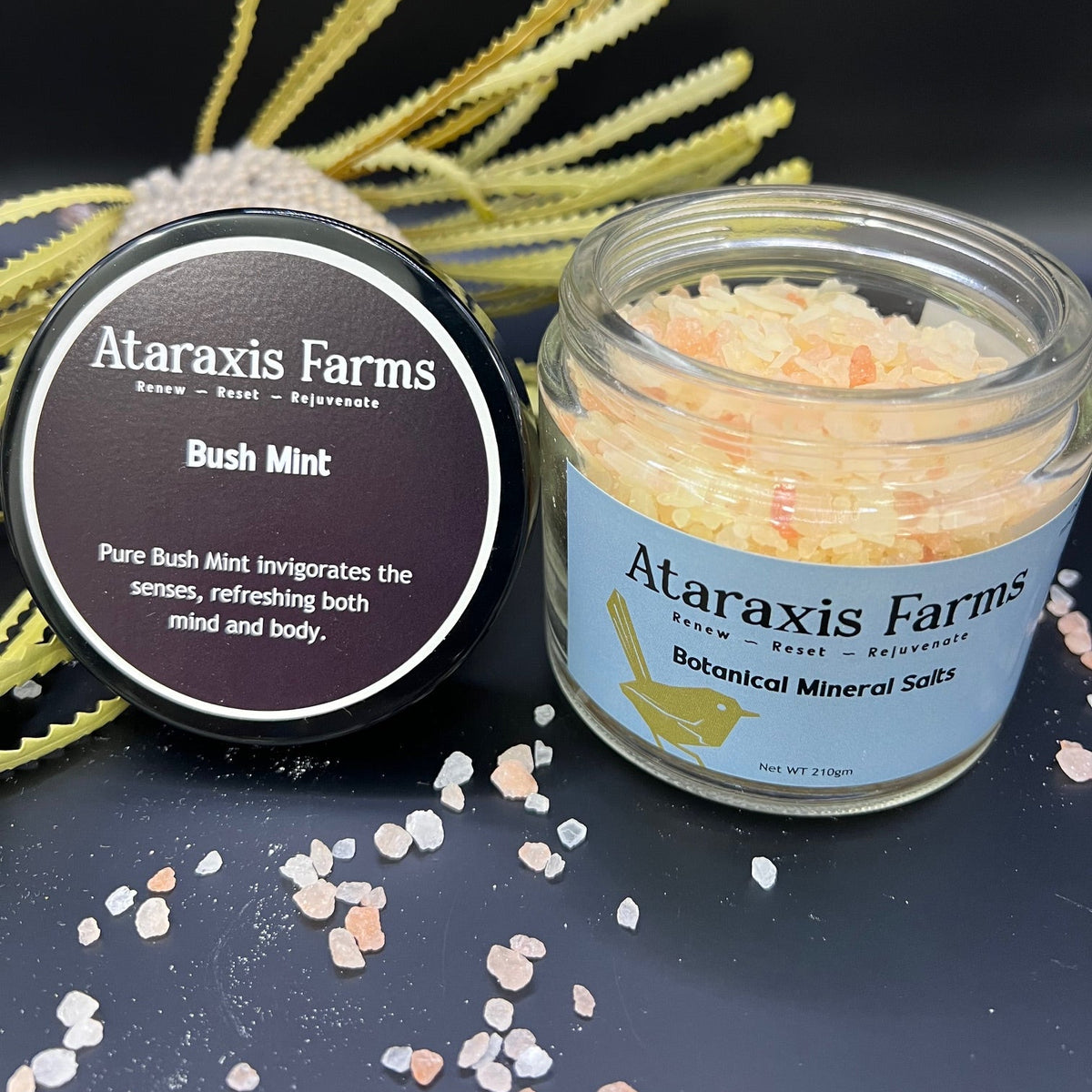 Ataraxis Farms Bush Mint Botanical Mineral Salts