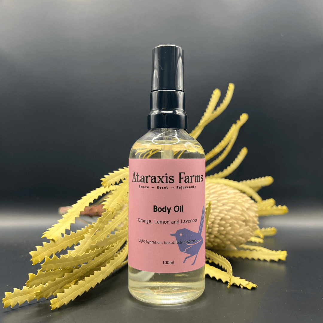Ataraxis Farms Orange, Lemon and Lavender Body Oil